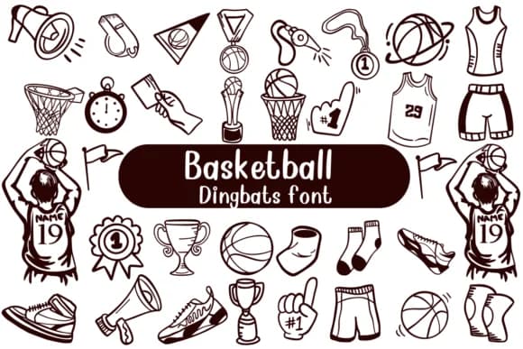 Basketball by Nongyao — Dingbats Font