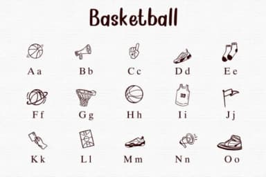 Basketball by Nongyao — Dingbats Font — thumbnail 2