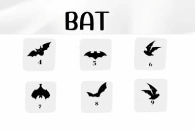 Bat by Ketsarin — Dingbats Font — thumbnail 4