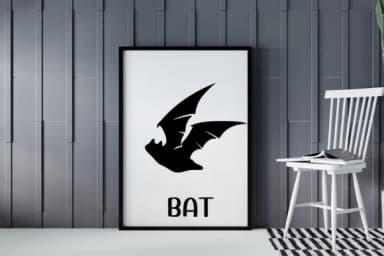 Bat by Ketsarin — Dingbats Font — thumbnail 6