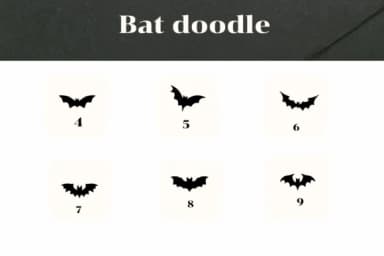 Bat Doodle by Apiwat Type — Dingbats Font — thumbnail 4