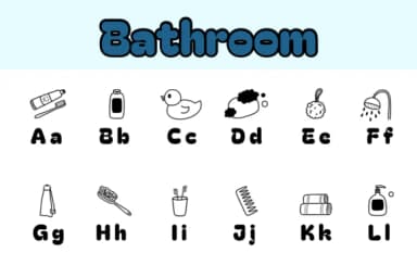 Bathroom by Chonada — Dingbats Font — thumbnail 2