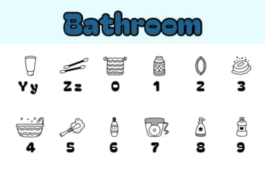 Bathroom by Chonada — Dingbats Font — thumbnail 4