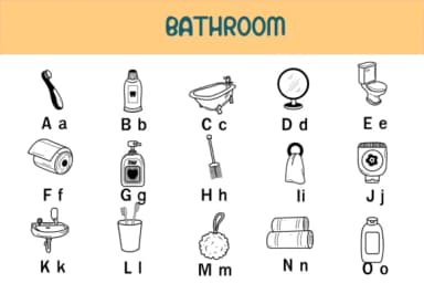Bathroom by Nun Sukhwan — Dingbats Font — thumbnail 2