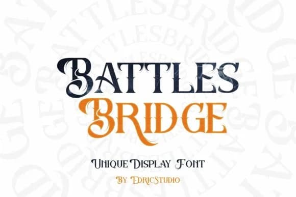 Battlesbridge by EdricStudio — Slab Serif Font