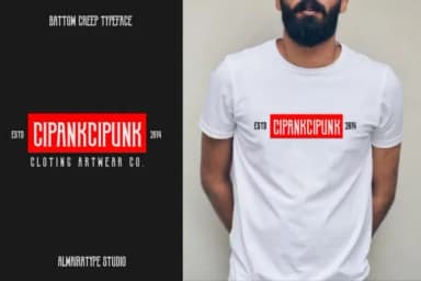 Battom Creep by Almairatype Studio — Slab Serif Font — thumbnail 6