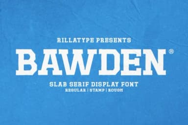 Bawden by Rillatype — Slab Serif Font — thumbnail 1