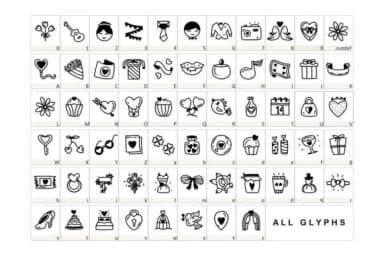 Be Loved by YandiDesigns — Dingbats Font — thumbnail 2