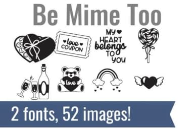 Be Mime Dingbats by Illustration Ink — Dingbats Font — thumbnail 2