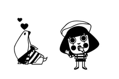 Be Mime Dingbats by Illustration Ink — Dingbats Font — thumbnail 5