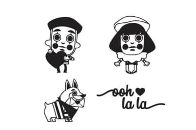 Be Mime Dingbats by Illustration Ink — Dingbats Font — thumbnail 7
