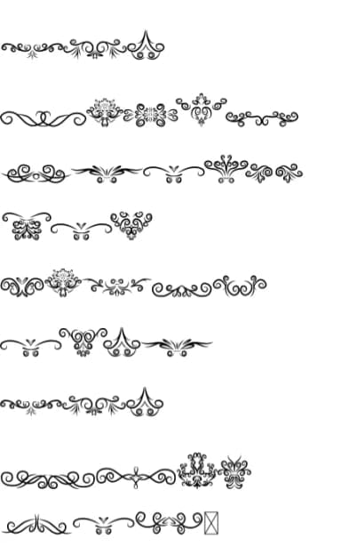 Beach Divider by CraftedType Studio — Dingbats Font — thumbnail 5