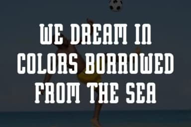 Beach Soccer by Pian45 — Slab Serif Font — thumbnail 5
