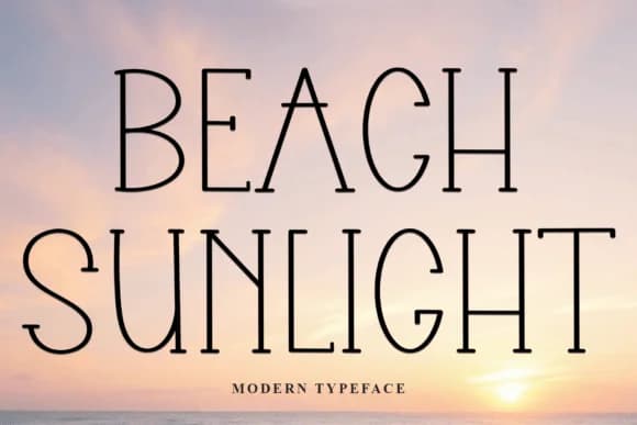 Beach Sunlight by Inermedia STUDIO — Slab Serif Font