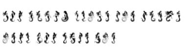 Beautiful Mermaid by MOMAT THIRTYONE — Dingbats Font — thumbnail 6