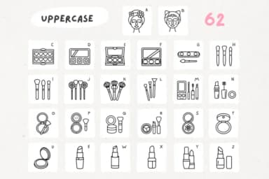 Beauty Doodle by Babymimiart — Dingbats Font — thumbnail 7