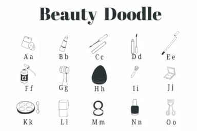 Beauty Doodle by Suphitchaya — Dingbats Font — thumbnail 2