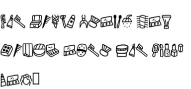 Beauty's Doodle Dingbat by CrafterFonts — Dingbats Font — thumbnail 5