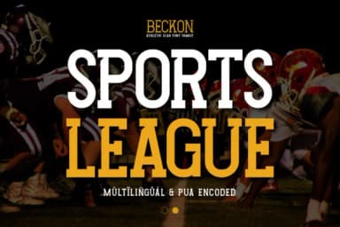 Beckon by Burntilldead — Slab Serif Font — thumbnail 2