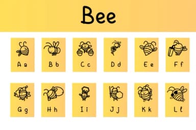 Bee by Chonada — Dingbats Font — thumbnail 2