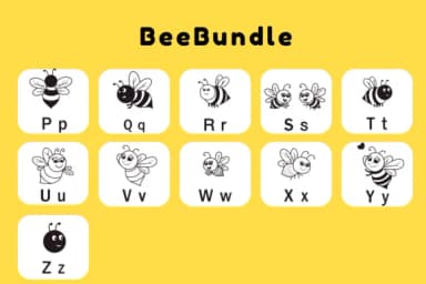 Bee Bundle by Nun Sukhwan — Dingbats Font — thumbnail 3