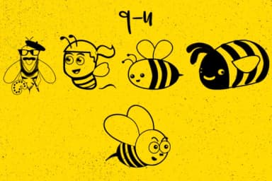 Bee Cute by Minimalistartstudio — Dingbats Font — thumbnail 8