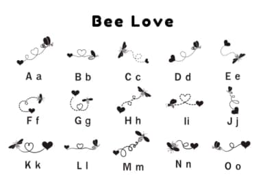 Bee Love by Nun Sukhwan — Dingbats Font — thumbnail 6