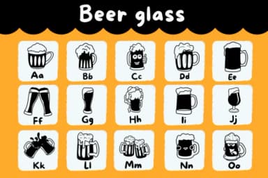 Beer Glass by Natchuta — Dingbats Font — thumbnail 2