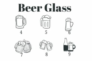 Beer Glass by Suphitchaya — Dingbats Font — thumbnail 4
