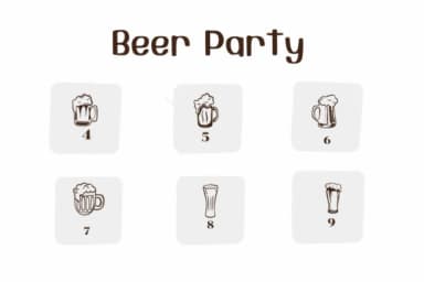 Beer Party by Ketsarin — Dingbats Font — thumbnail 4