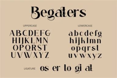 Begaters by One Design Type — Slab Serif Font — thumbnail 6