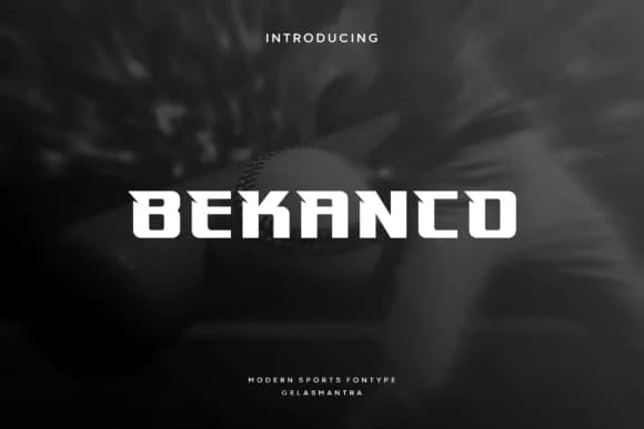 Bekanco by Letterna — Slab Serif Font