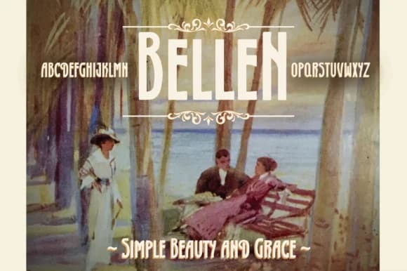 Bellen by OLIVERFONTS — Slab Serif Font