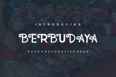 Berbudaya by zerologicstudio — Slab Serif Font — thumbnail 1