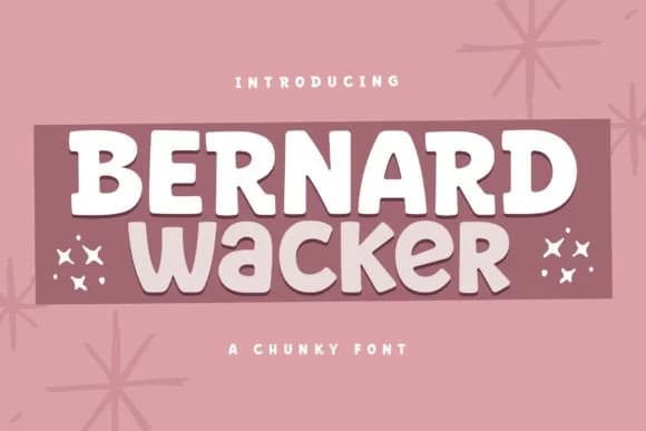 Bernard Wacker by Storytype Studio — Slab Serif Font