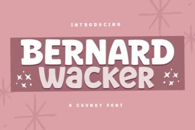 Bernard Wacker by Storytype Studio — Slab Serif Font — thumbnail 1