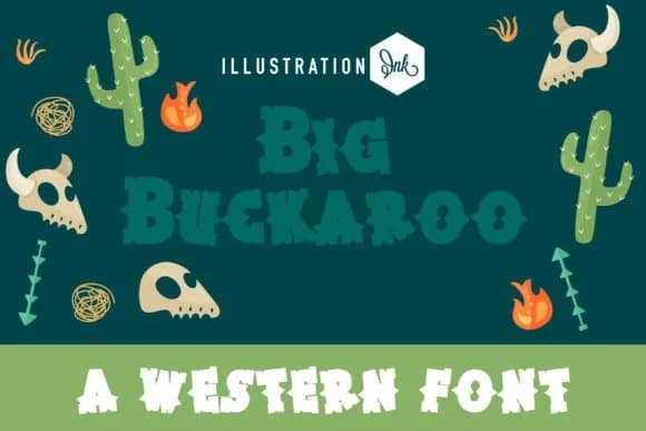 Big Buckaroo by Illustration Ink — Slab Serif Font