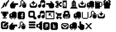 Big Pixel by GraphicsBam Fonts — Dingbats Font — thumbnail 5