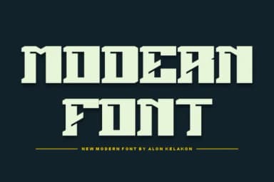 Bigyner by alonkelakon — Slab Serif Font — thumbnail 2