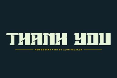 Bigyner by alonkelakon — Slab Serif Font — thumbnail 5