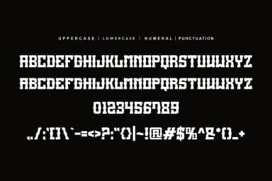 Biker Jhokel by qrdesignstd — Slab Serif Font — thumbnail 6