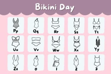 Bikini Day by Natchuta — Dingbats Font — thumbnail 3