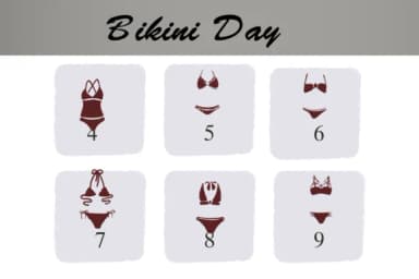 Bikini Day by Nongyao — Dingbats Font — thumbnail 4