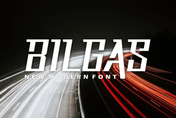 Bilgas by prayoga_std — Slab Serif Font