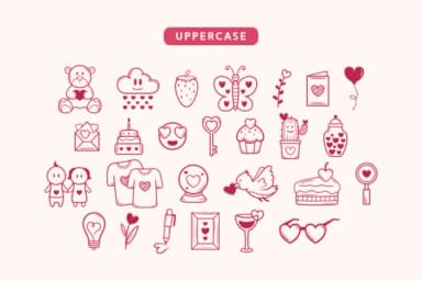 Bingo Loves by Situjuh — Dingbats Font — thumbnail 4