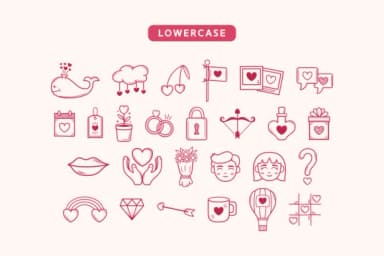 Bingo Loves by Situjuh — Dingbats Font — thumbnail 5