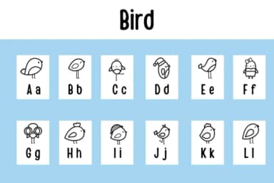 Bird by Chonada — Dingbats Font — thumbnail 2