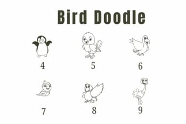 Bird Doodle by Suphitchaya — Dingbats Font — thumbnail 4
