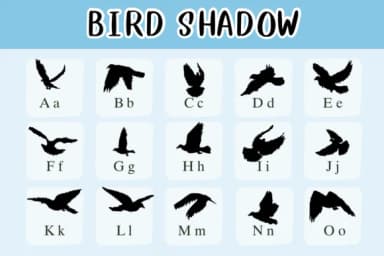 Bird Shadow by Nongyao — Dingbats Font — thumbnail 2