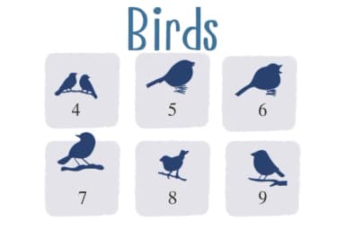 Birds by Nongyao — Dingbats Font — thumbnail 3